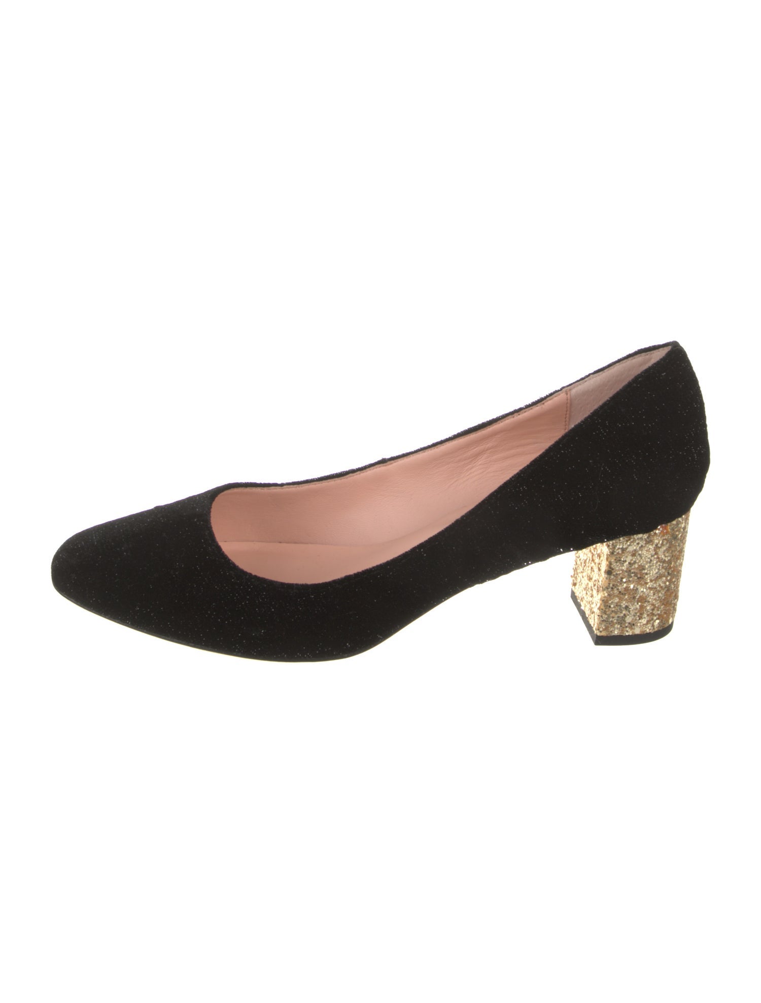 Kate Spade New York Velvet Colorblock Pattern Pumps