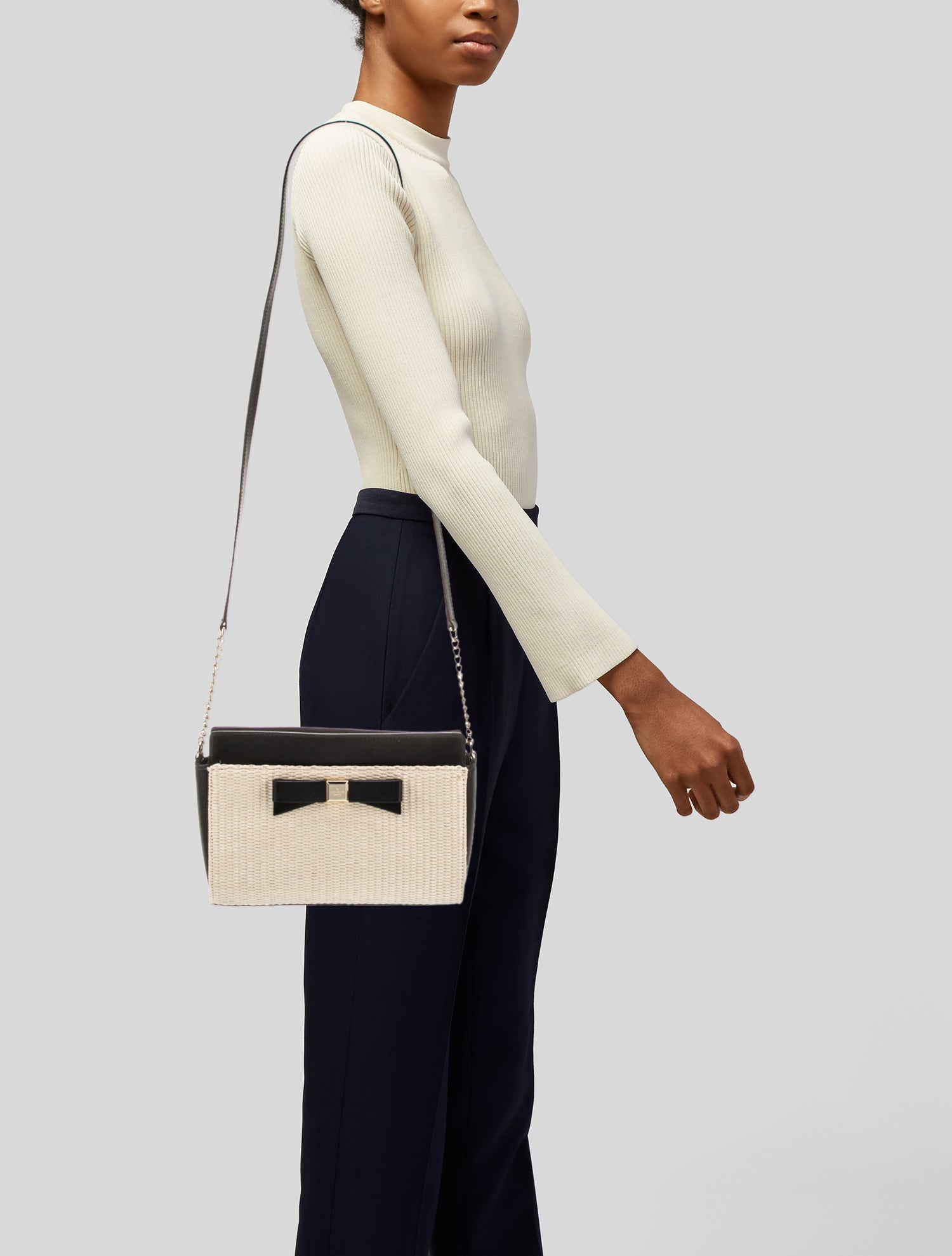 Kate Spade New York Straw Clutch