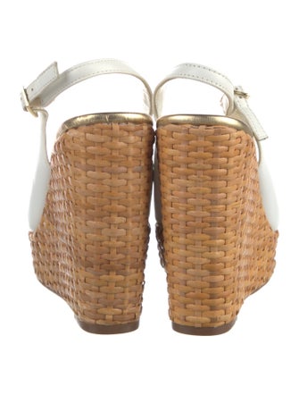 Kate Spade New York Leather Bow Accents Slingback Pumps