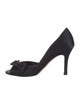 Kate Spade New York Satin Bow Accents D'Orsay Pumps