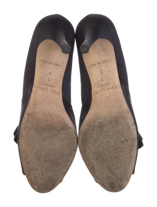 Kate Spade New York Satin Bow Accents D'Orsay Pumps