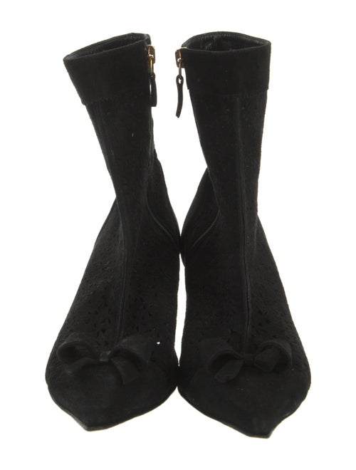 Kate Spade New York Suede Bow Accents Boots