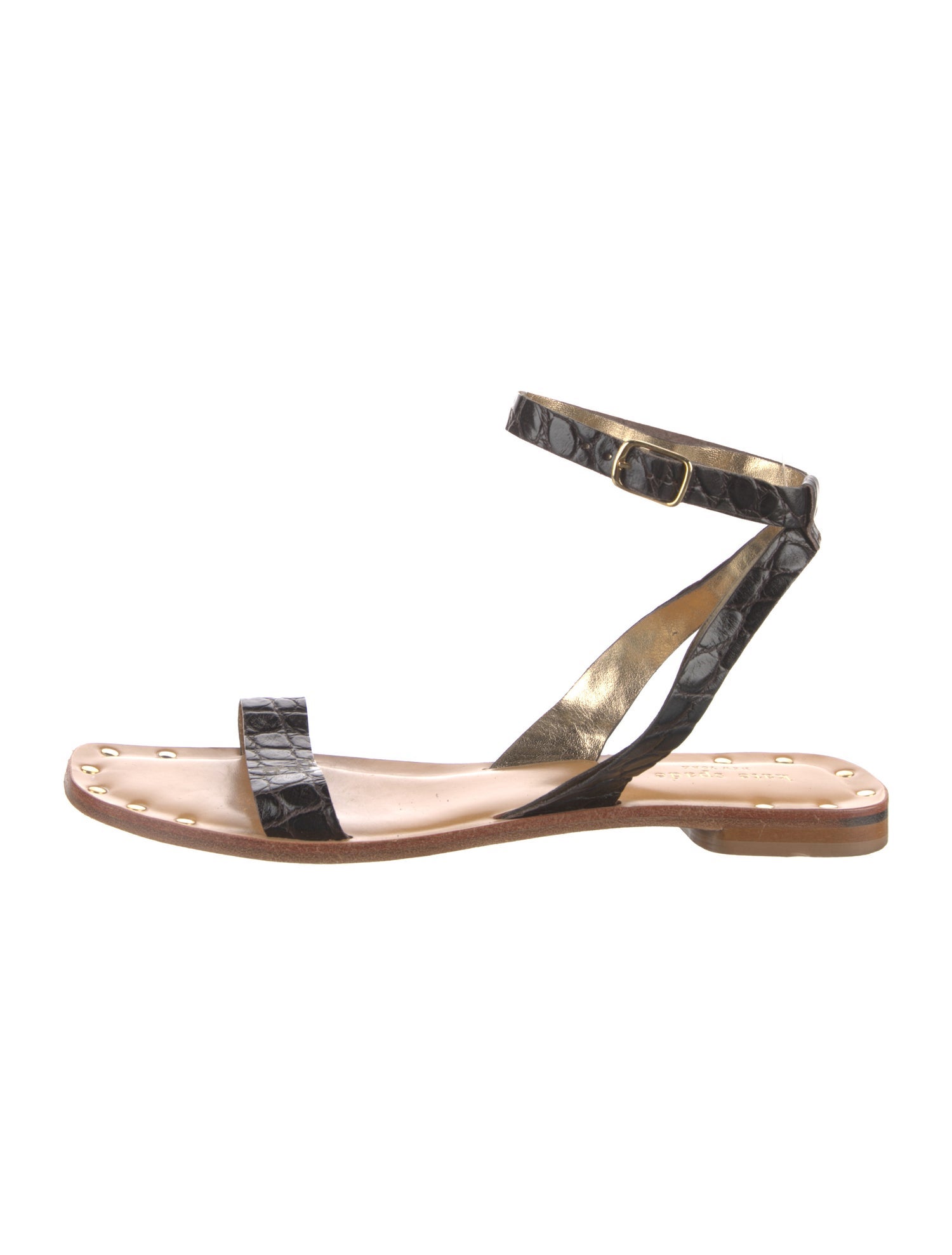 Kate Spade New York Leather Gladiator Sandals