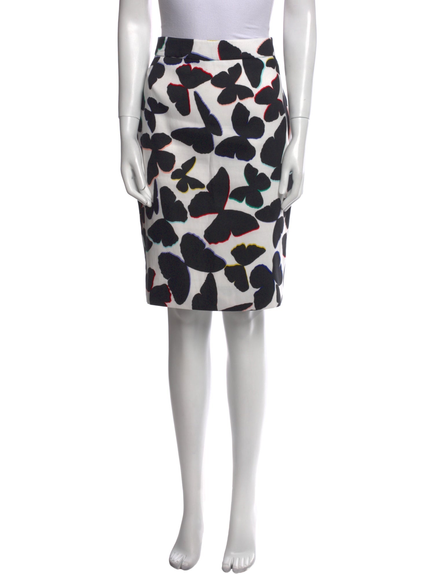 Kate Spade New York Animal Print Knee-Length Skirt