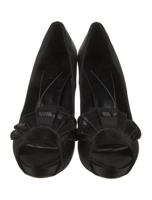 Kate Spade New York Satin Sequin Embellishments Pumps