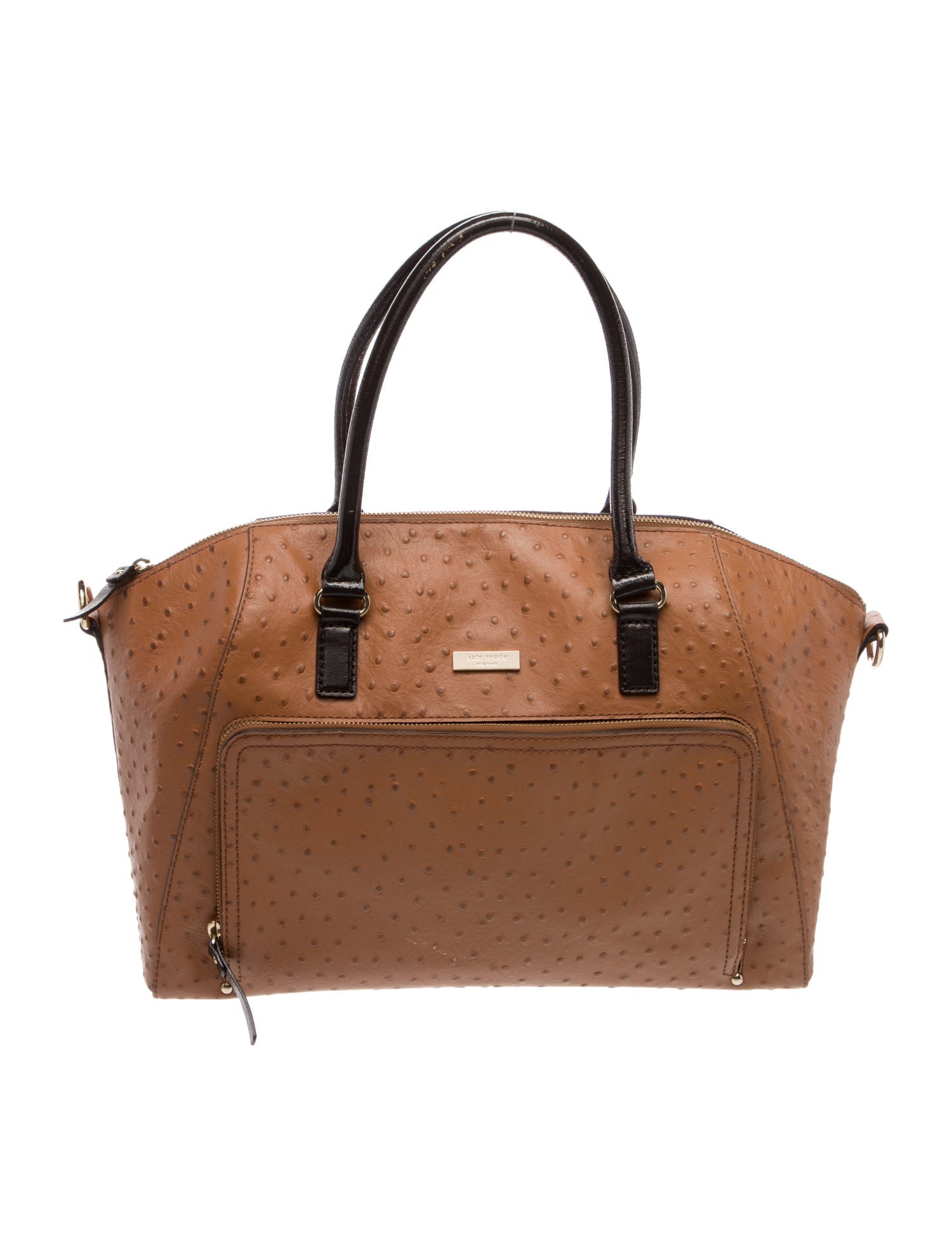 Kate Spade New York Ostrich Top Handle Bag