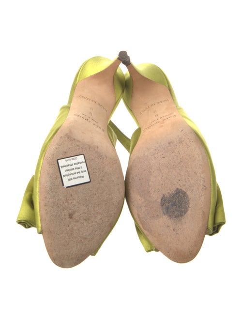 Kate Spade New York Satin Bow Accents Slingback Sandals