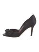 Kate Spade New York Satin Bow Accents D'Orsay Pumps