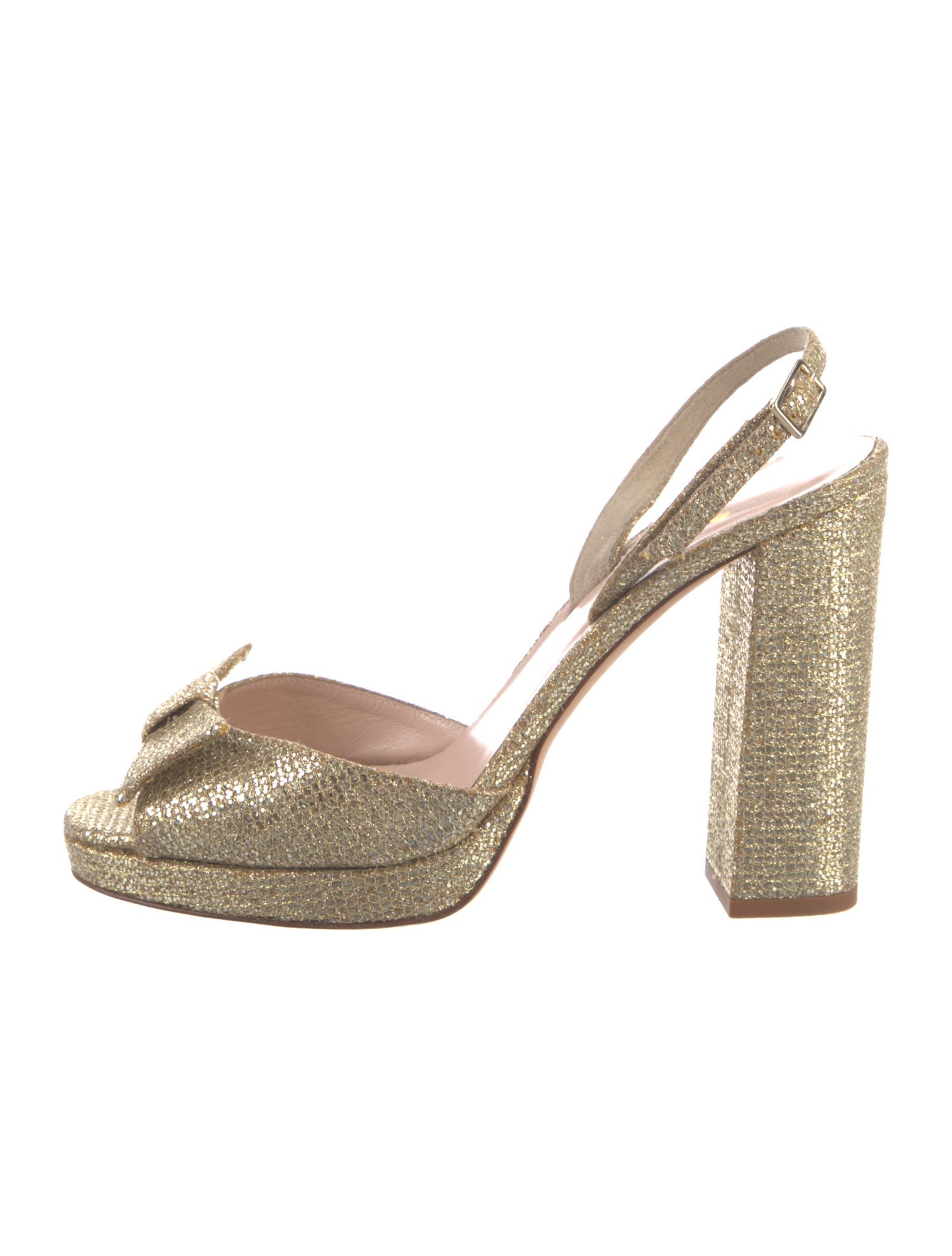 Kate Spade New York Glitter Slingback Sandals