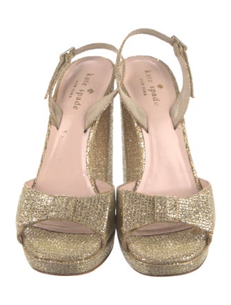 Kate Spade New York Glitter Slingback Sandals
