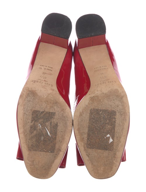 Kate Spade New York Patent Leather Bow Accents Pumps