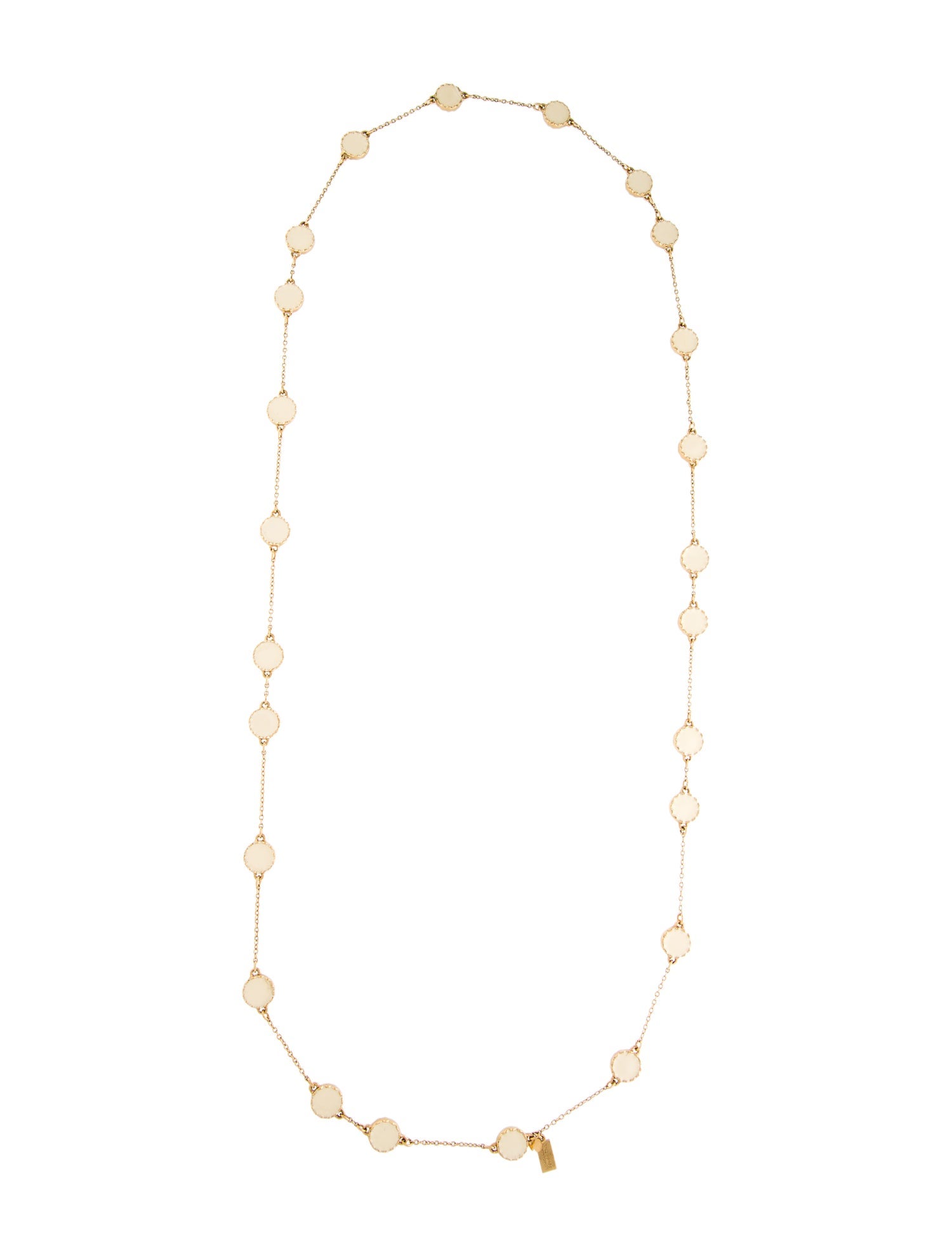 Kate Spade New York Enamel Long Station Necklace