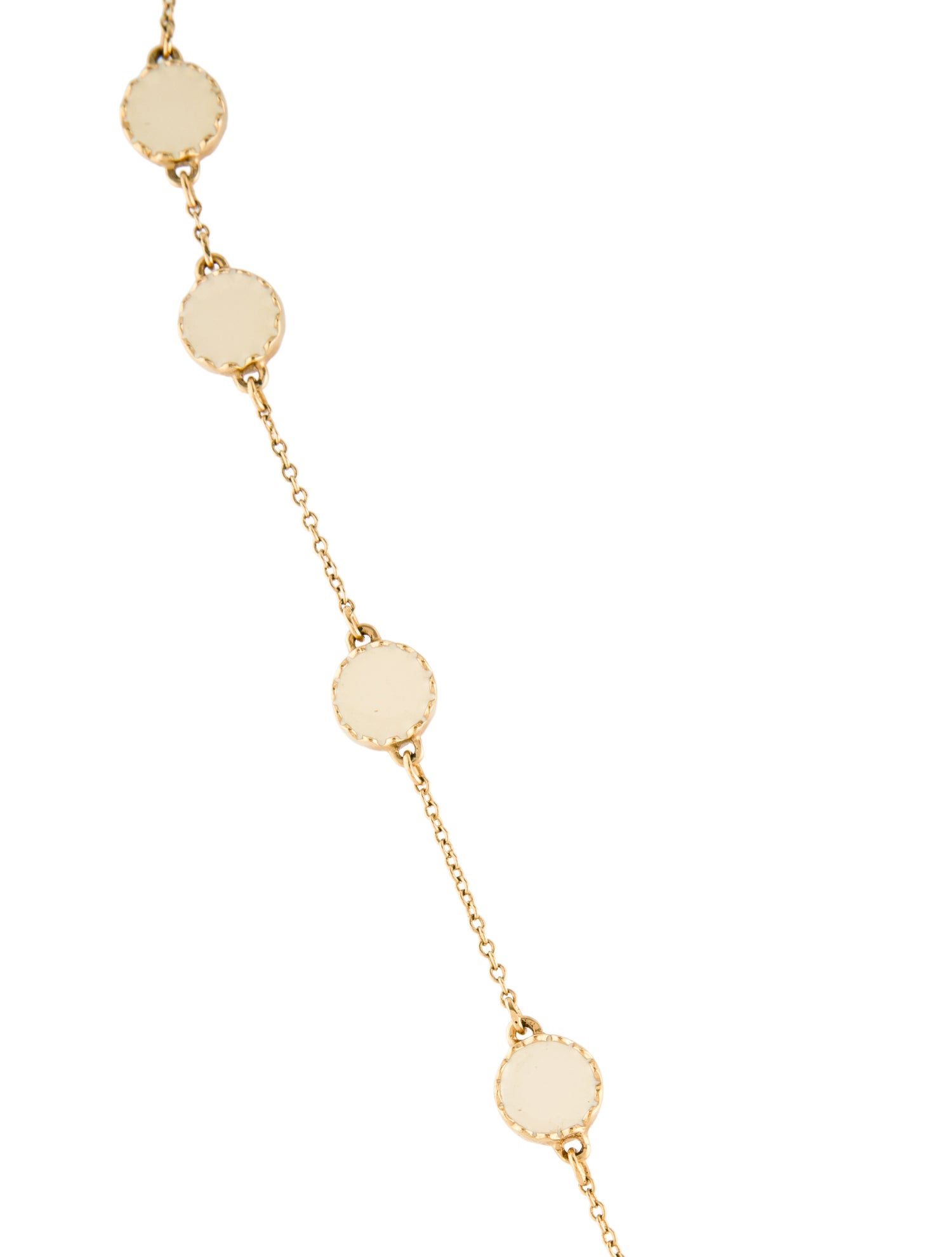 Kate Spade New York Enamel Long Station Necklace