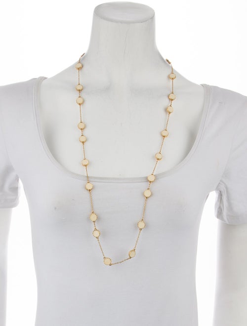 Kate Spade New York Enamel Long Station Necklace