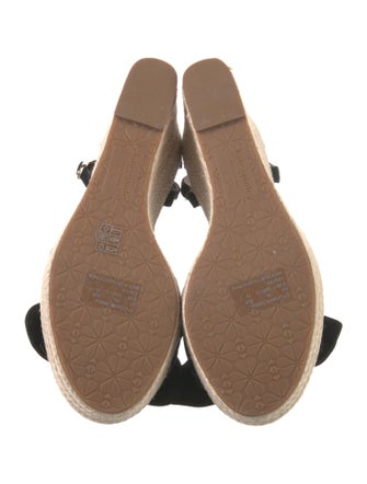 Kate Spade New York Suede Bow Accents Espadrilles