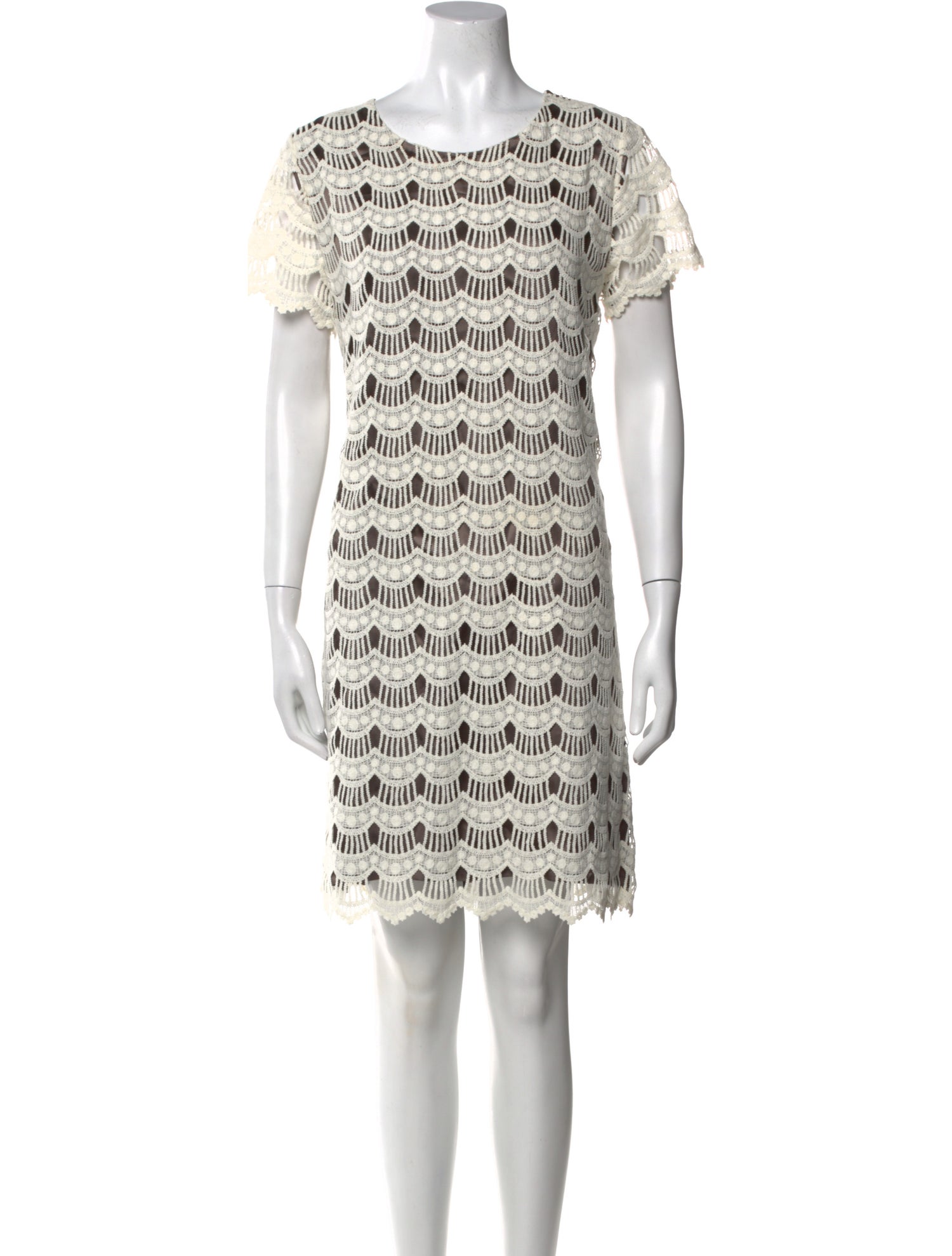 Kate Spade New York Lace Pattern Knee-Length Dress