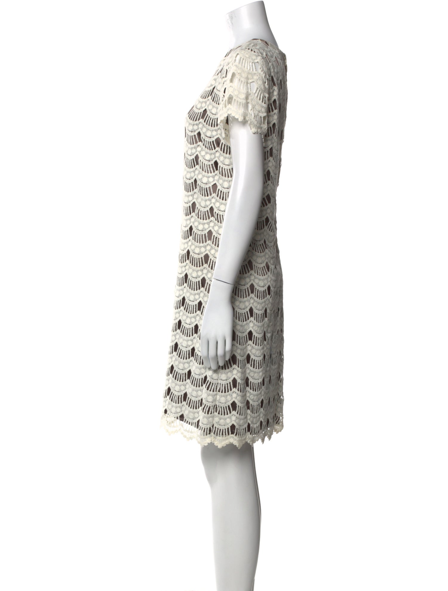 Kate Spade New York Lace Pattern Knee-Length Dress