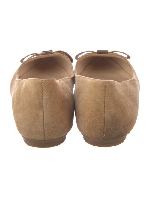 Kate Spade New York Suede Bow Accents Ballet Flats