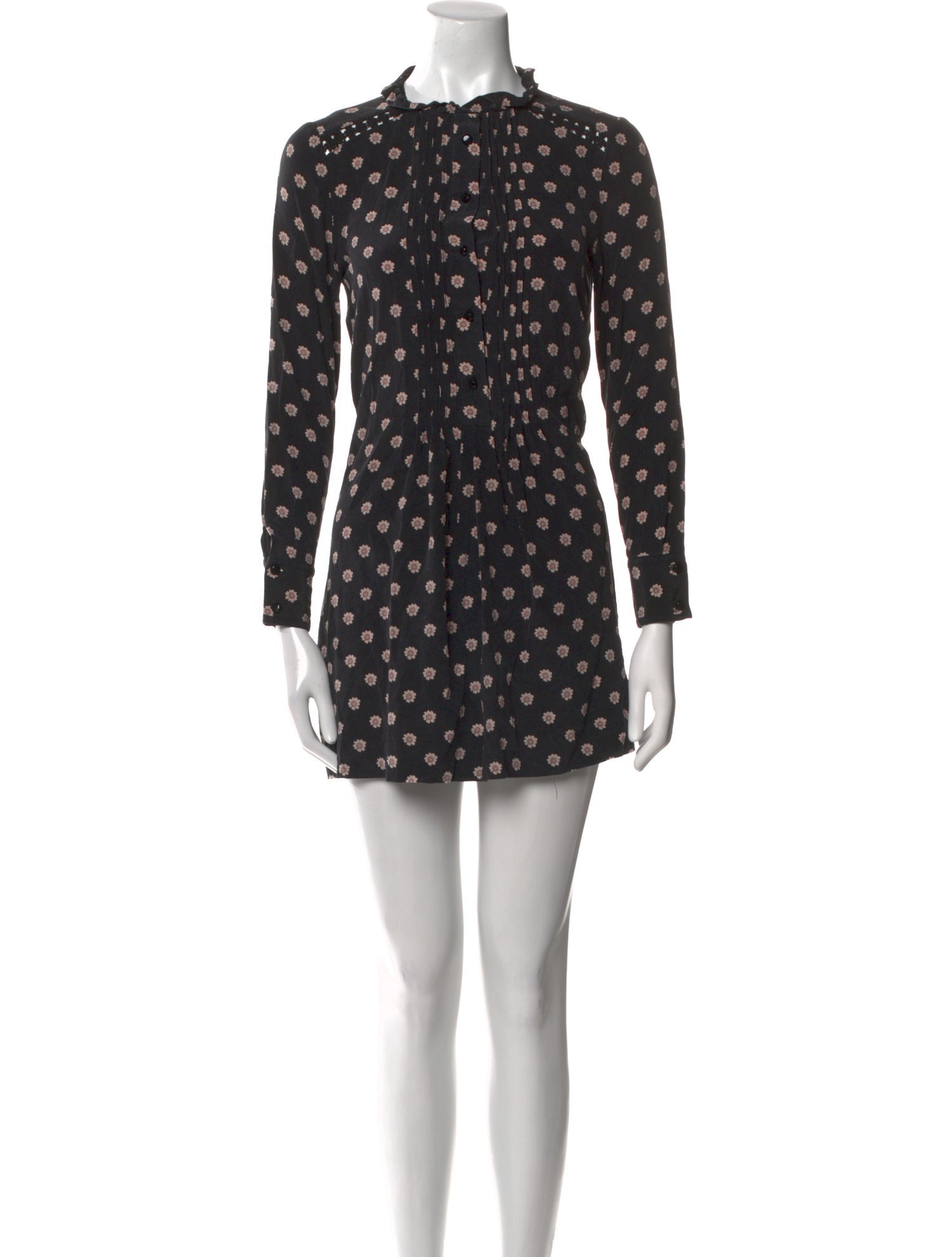 Kate Spade New York Polka Dot Print Mini Dress