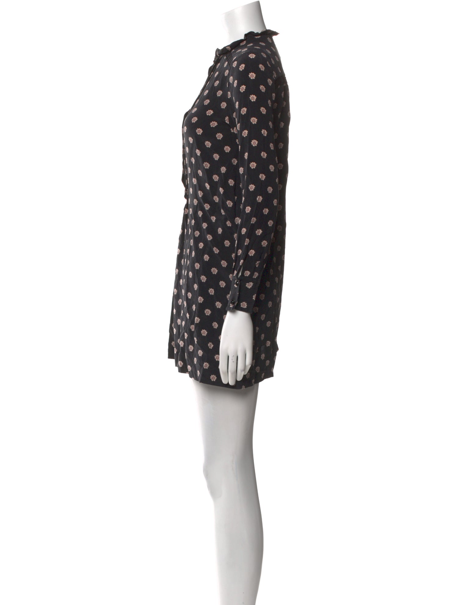 Kate Spade New York Polka Dot Print Mini Dress