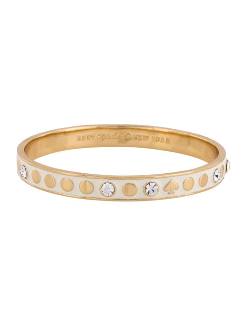 Kate Spade New York Crystal & Enamel Bangle Bracelet