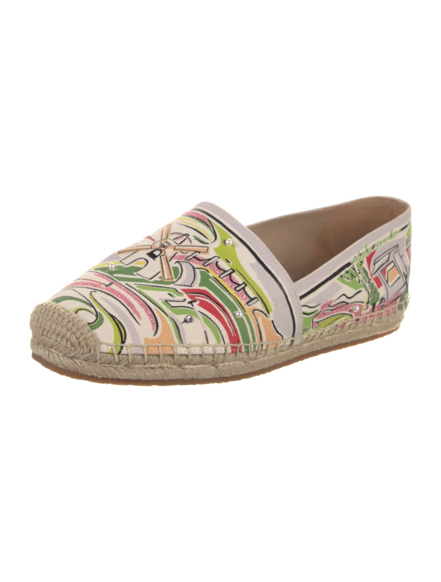 Kate Spade New York Canvas Printed Espadrilles