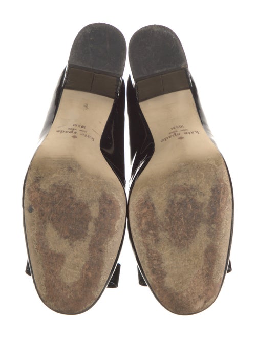 Kate Spade New York Patent Leather Bow Accents Pumps