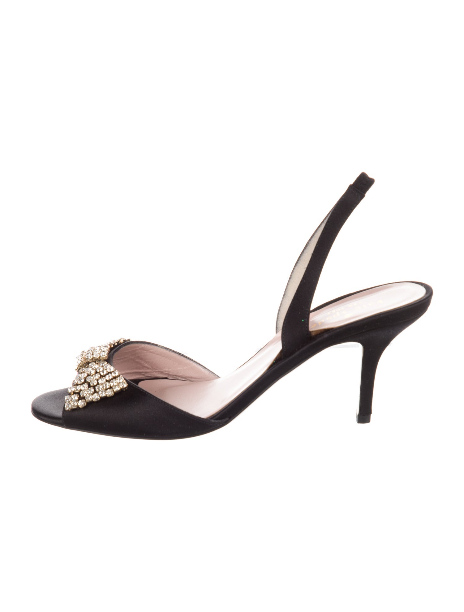 Kate Spade New York Satin Bow Accents Slingback Sandals