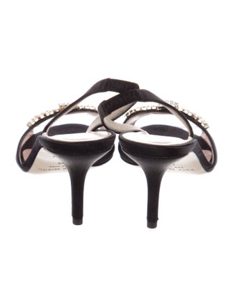 Kate Spade New York Satin Bow Accents Slingback Sandals