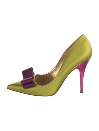 Kate Spade New York Satin Bow Accents Pumps