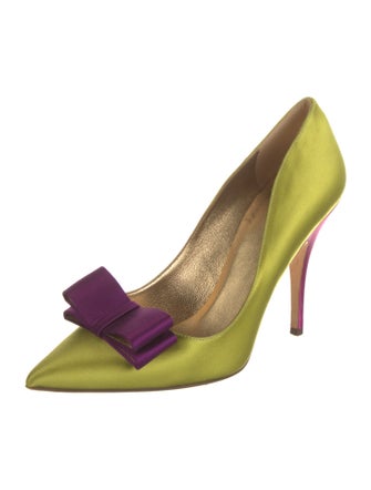 Kate Spade New York Satin Bow Accents Pumps