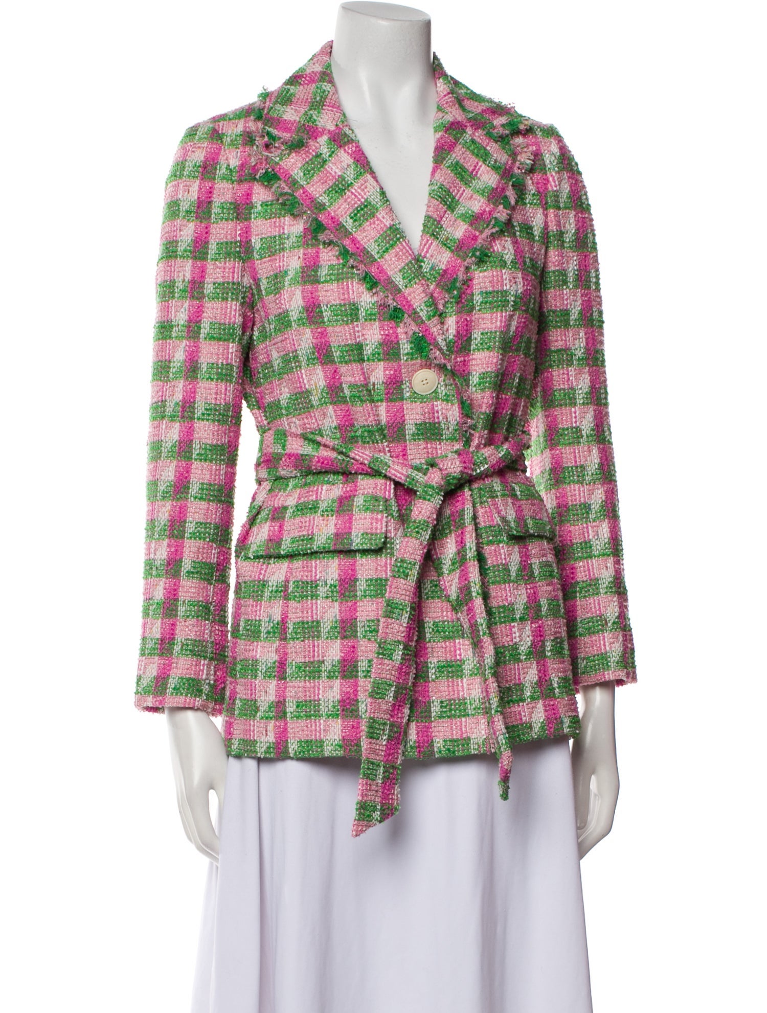 Kate Spade New York Plaid Print Blazer w/ Tags