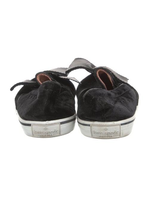 Kate Spade New York Velvet Bow Accents Sneakers