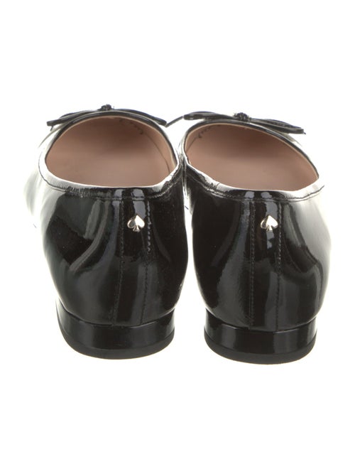 Kate Spade New York Patent Leather Animal Print Ballet Flats
