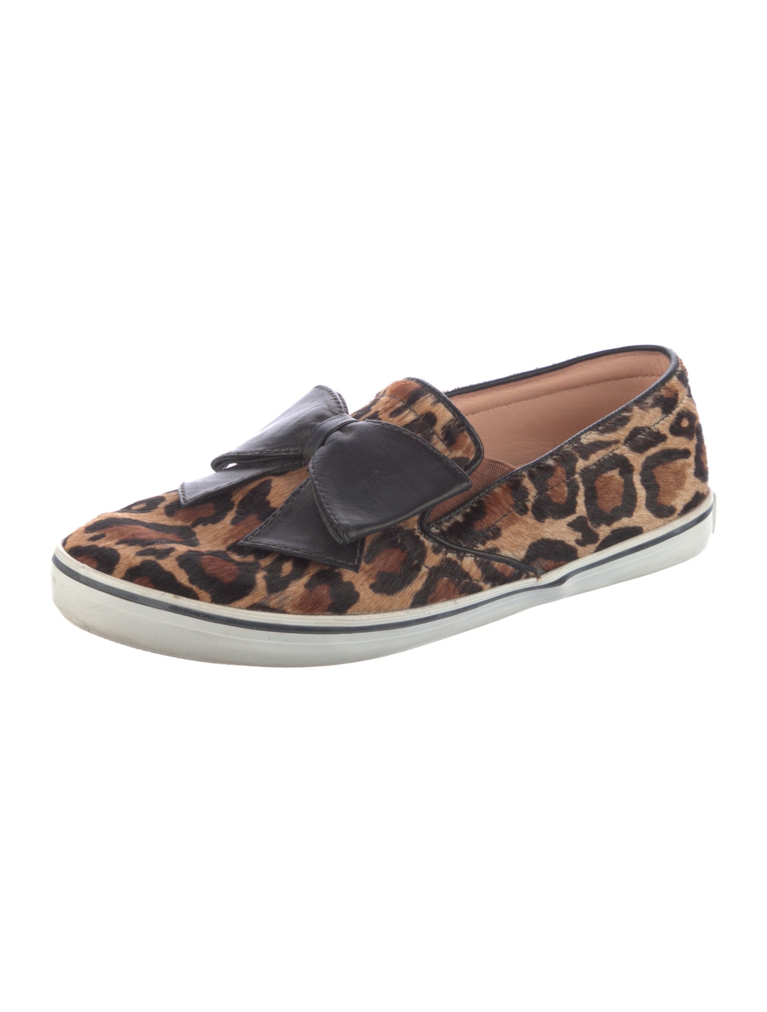 Kate Spade New York Ponyhair Animal Print Sneakers