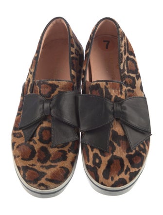 Kate Spade New York Ponyhair Animal Print Sneakers