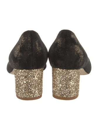 Kate Spade New York Velvet Glitter Accents Pumps