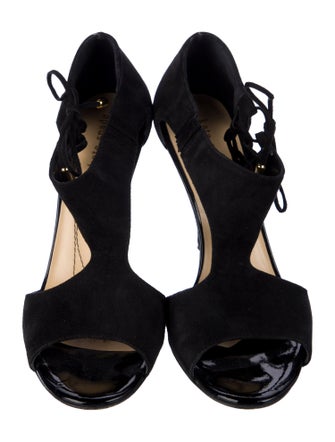 Kate Spade New York Suede T-Strap Sandals