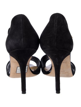 Kate Spade New York Suede T-Strap Sandals