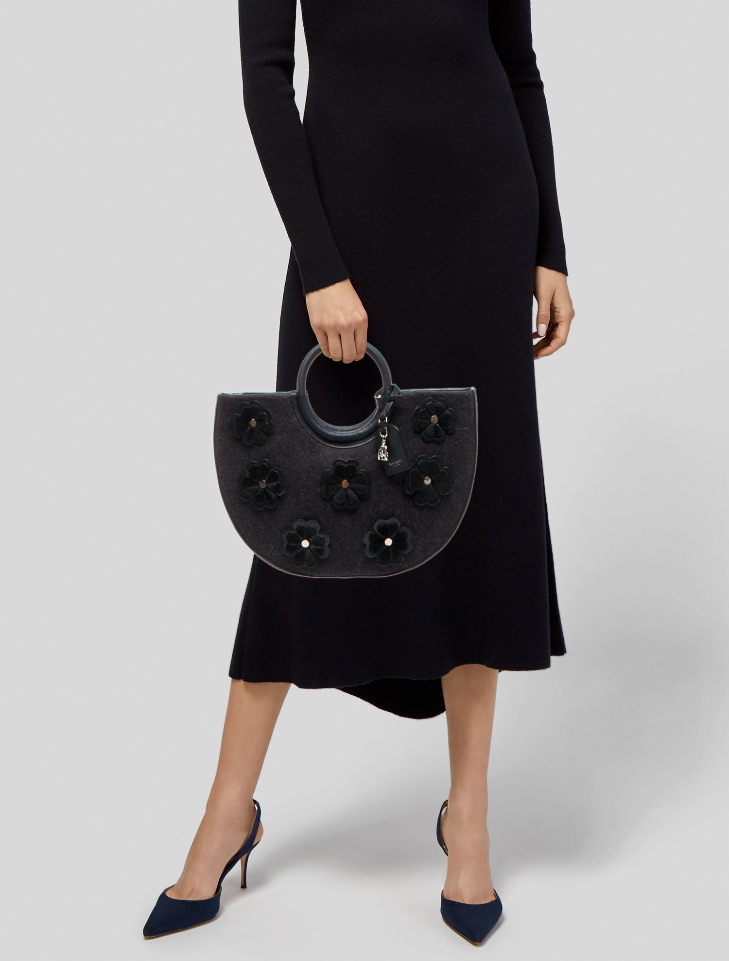 Kate Spade New York Felt Top Handle Bag