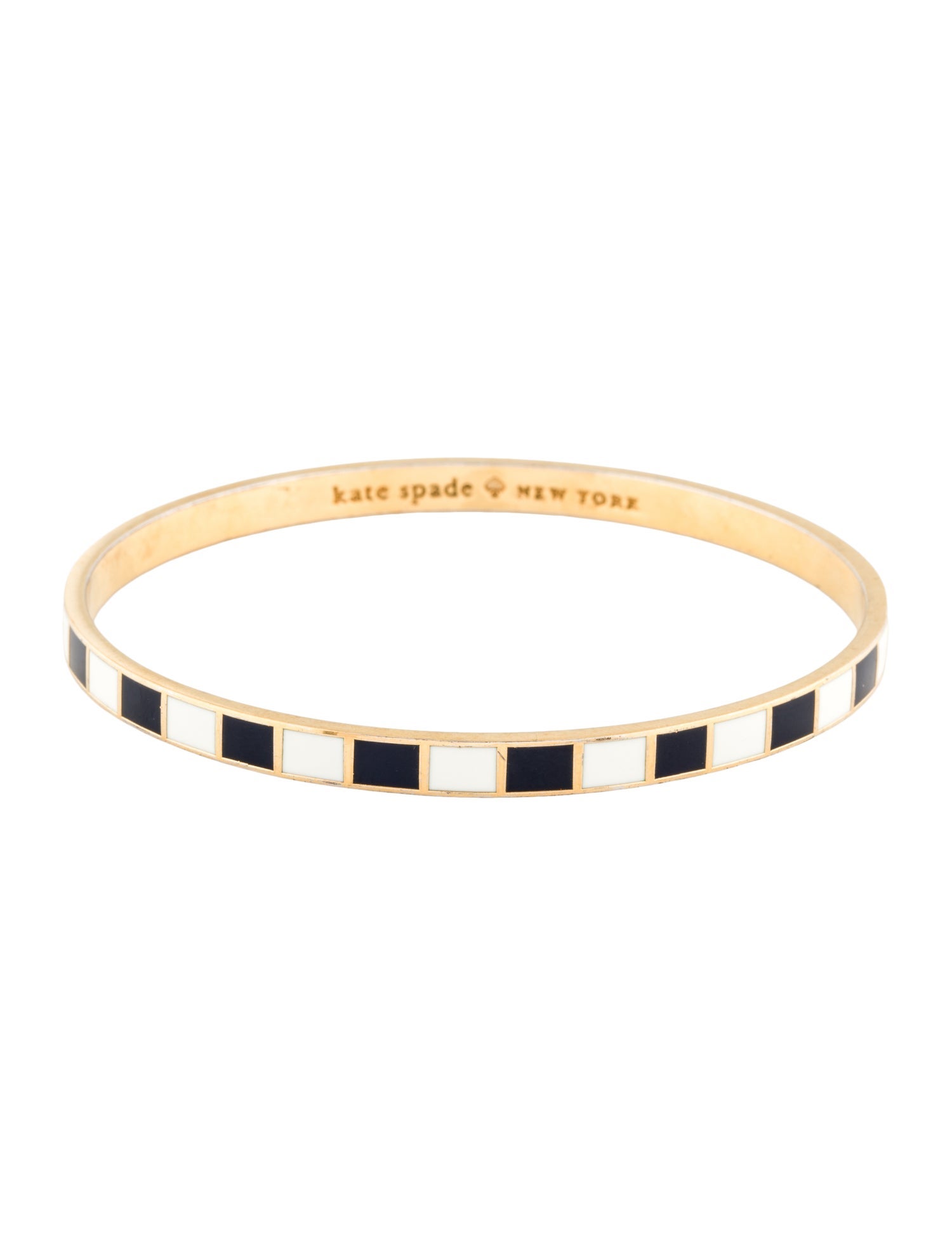 Kate Spade New York Enamel 'Hit Your Stride' Bangle Bracelet