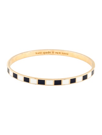 Kate Spade New York Enamel 'Hit Your Stride' Bangle Bracelet