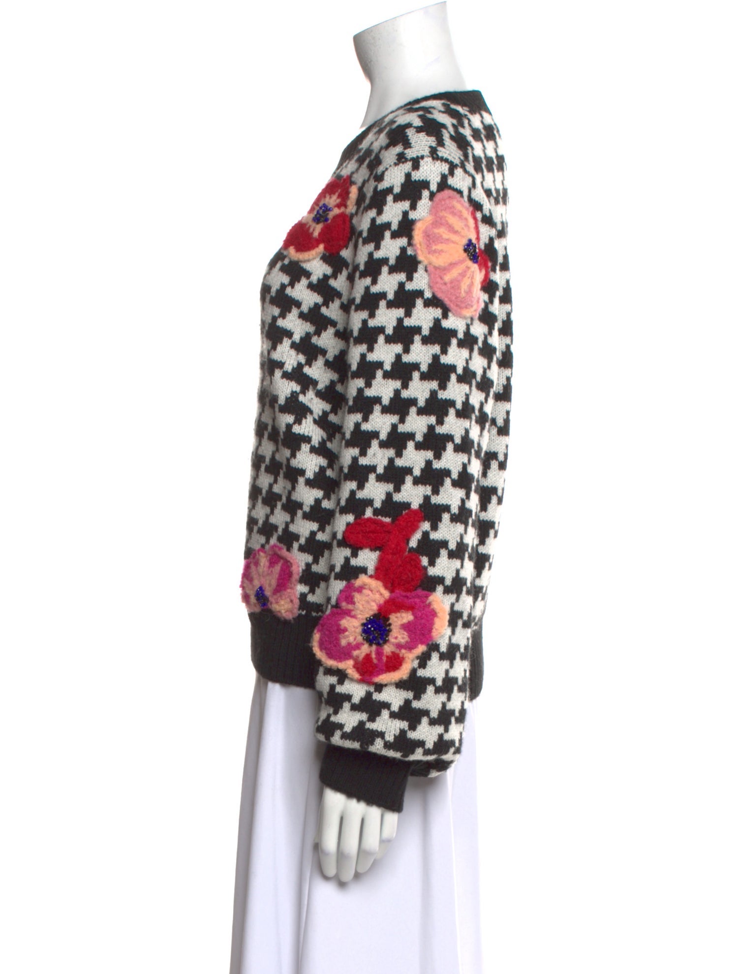 Kate Spade New York Wool Floral Print Sweater