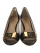 Kate Spade New York Patent Leather Bow Accents Pumps