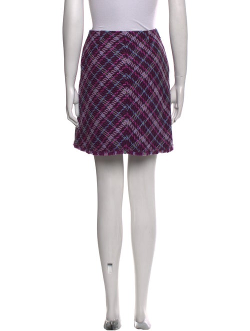 Kate Spade New York Plaid Print Mini Skirt