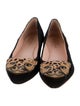 Kate Spade New York Suede Animal Print Ballet Flats