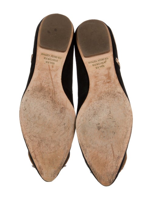 Kate Spade New York Suede Animal Print Ballet Flats