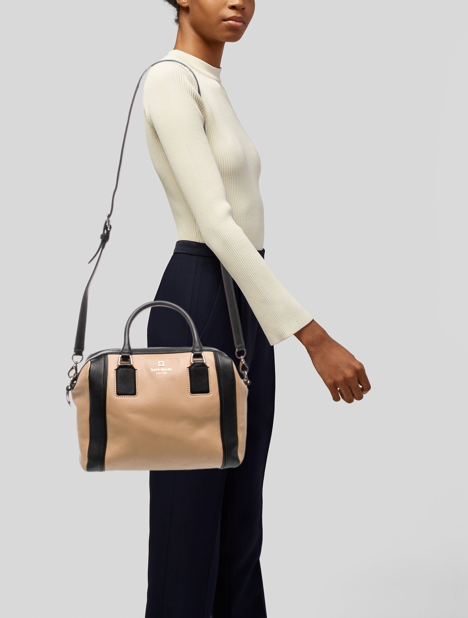 Kate Spade New York Leather Top Handle Bag