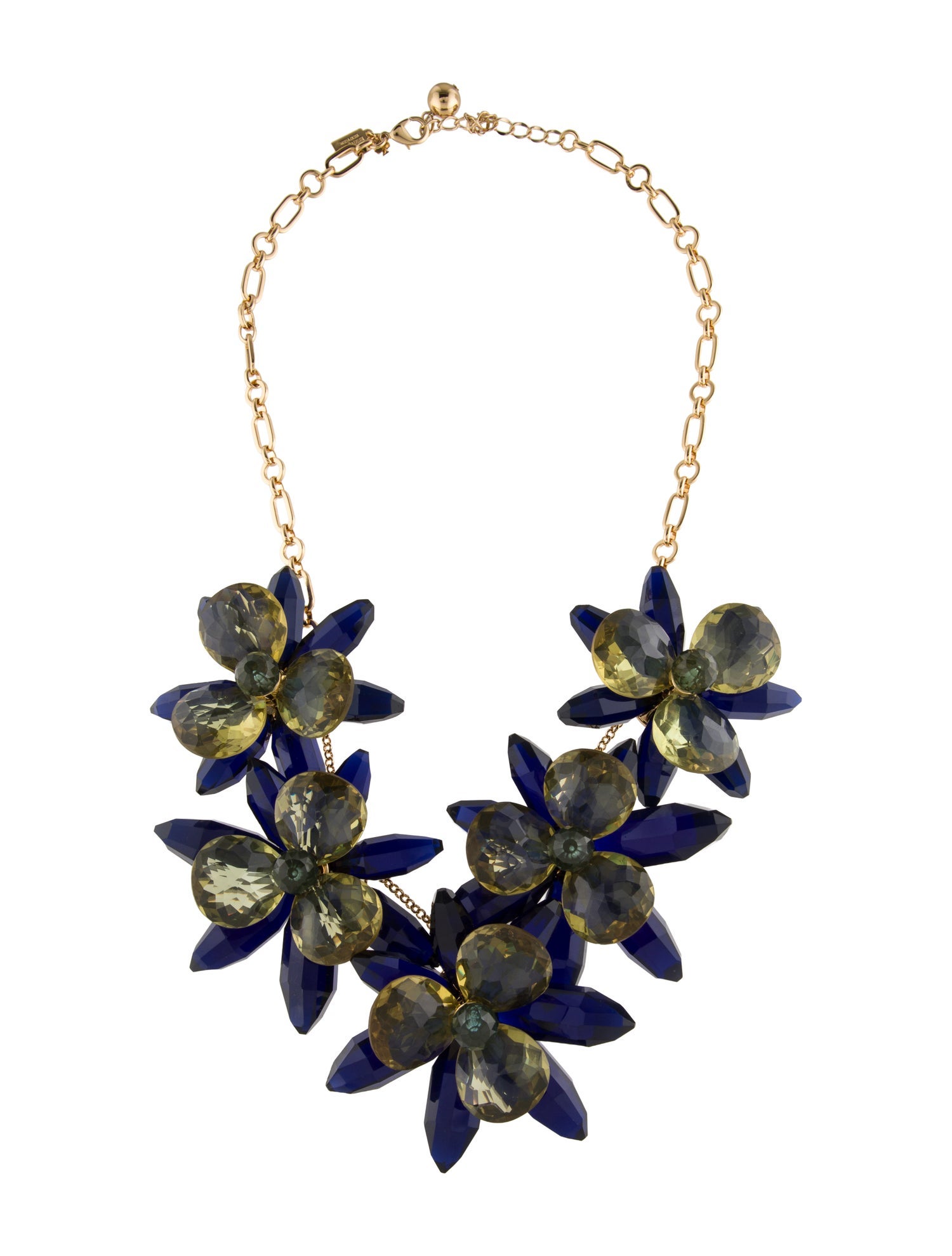 Kate Spade New York Blooming Brilliant Flower Statement Necklace