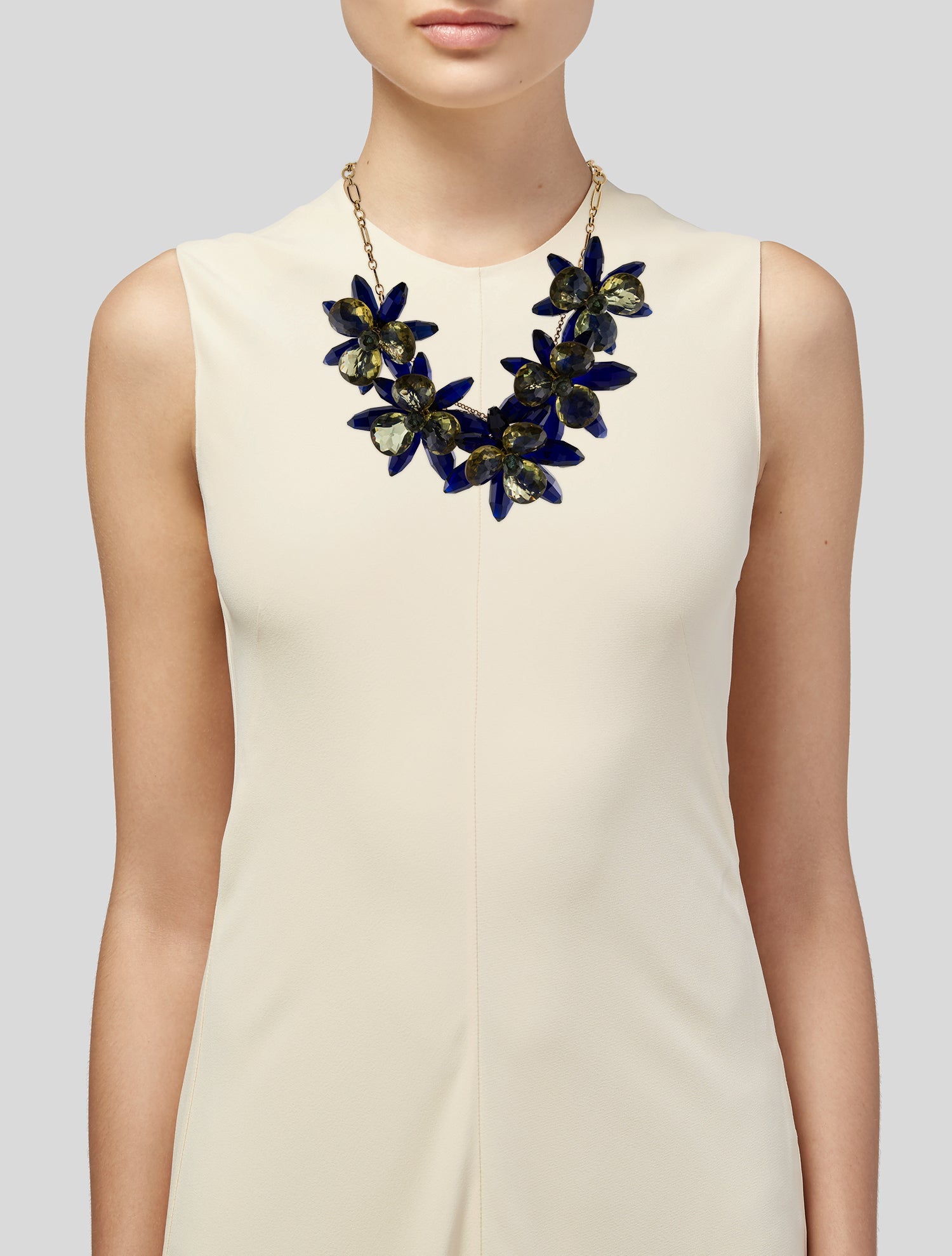 Kate Spade New York Blooming Brilliant Flower Statement Necklace